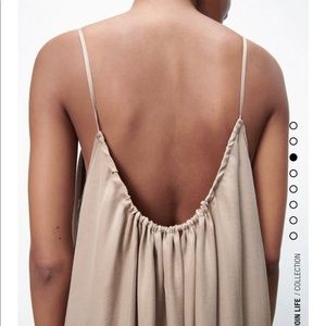 Zara Satin Lynocell Maxie Dress